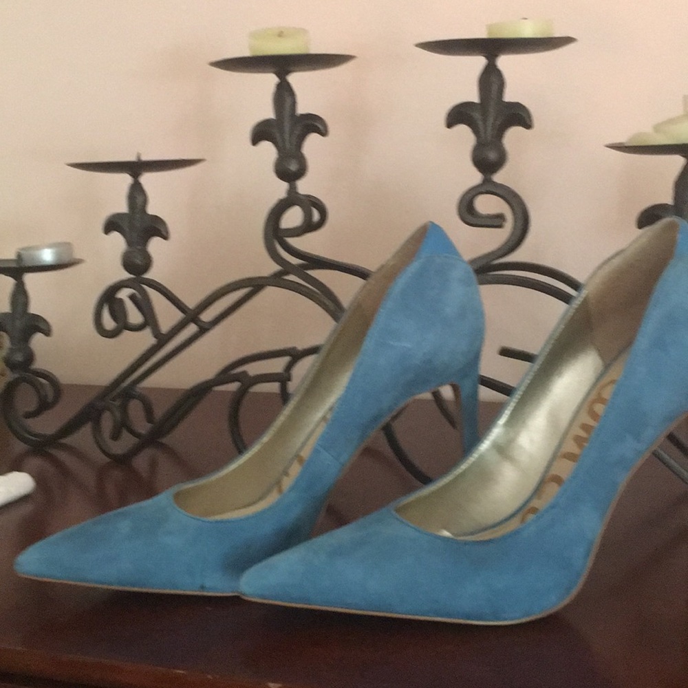 Blue Sam Edelman Heels